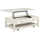 Payne 48-inch Mobile Lift Top Coffee Table Distressed