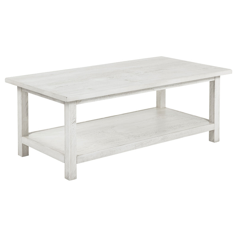 Payne Coffee and End Table Set Distressed