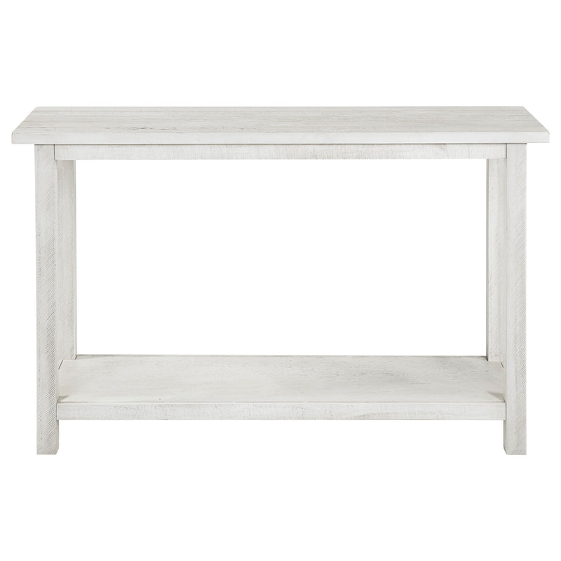 Payne Wood Entryway Sofa Console Table Distressed Brown