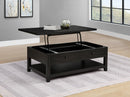 Payne 48-inch Mobile Lift Top Coffee Table Distressed