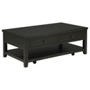 Payne 48-inch Mobile Lift Top Coffee Table Distressed