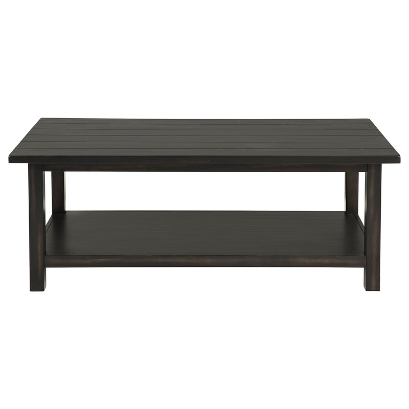 Payne  Coffee and 1-drawer End Table Set Brown