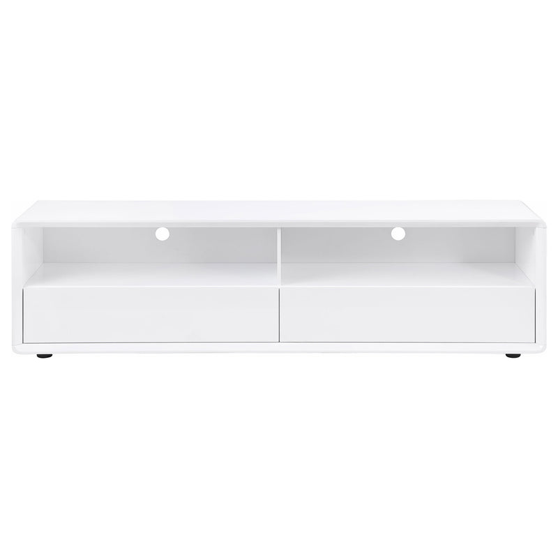 Elkton 2-drawer Engineered Wood 59-inch TV Stand Mango