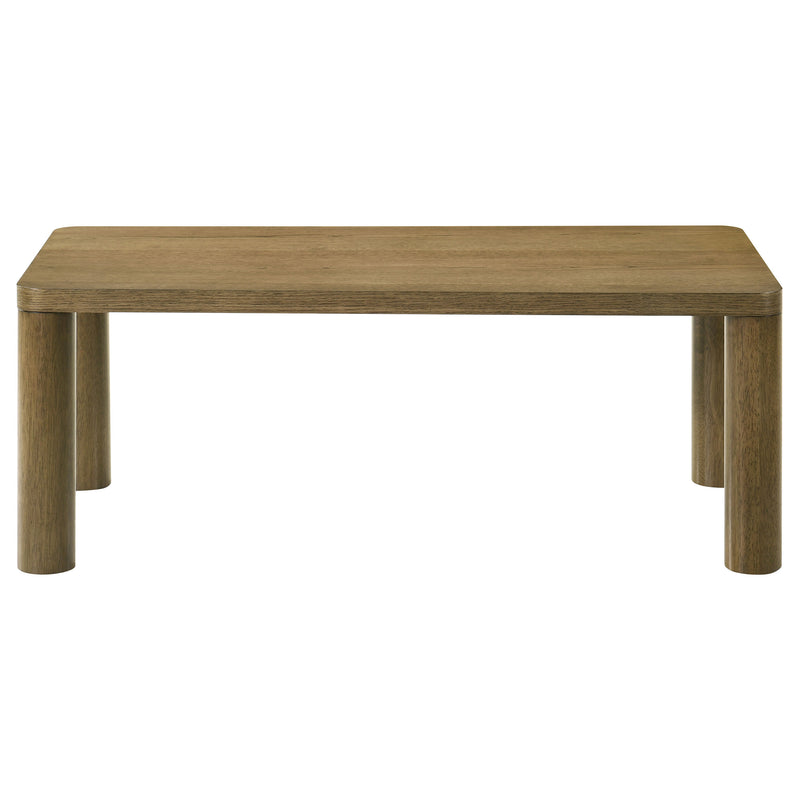 Castlewood Engineered Wood Cocktail Coffee Table Brown Oak