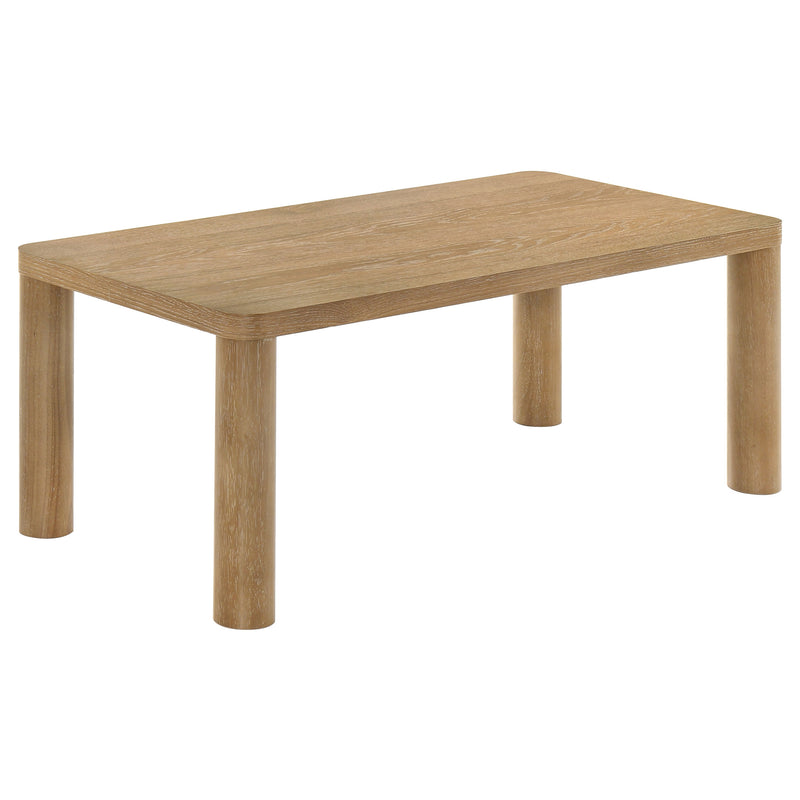 Castlewood 3-piece Cocktail Coffee Table Set Washed Oak