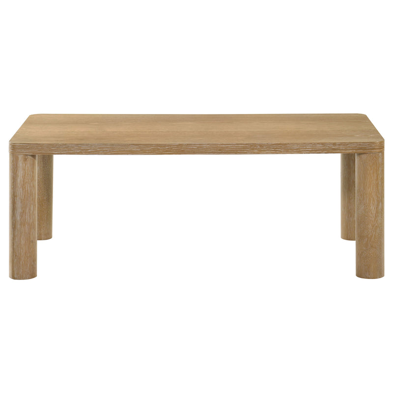 Castlewood Engineered Wood Cocktail Coffee Table Light Oak