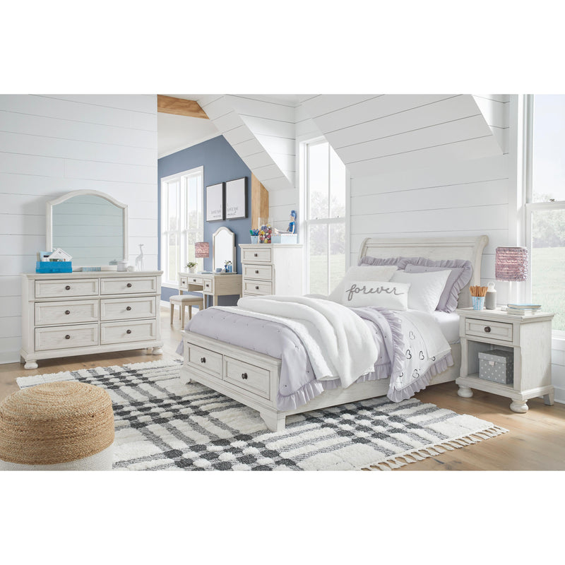 Signature Design by Ashley Robbinsdale B742B13 Full Sleigh Storage Bed IMAGE 9