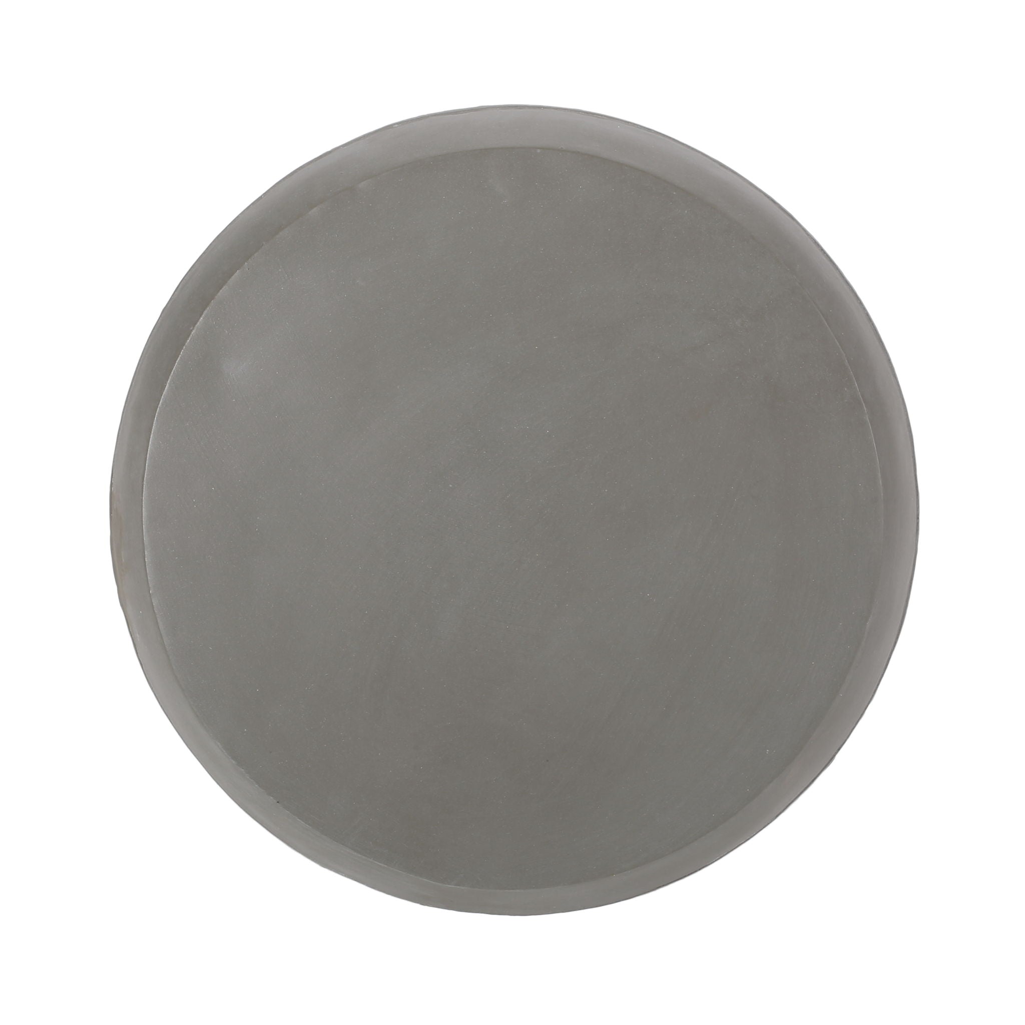 Outdoor Side Table With Cylindrical Shape - White