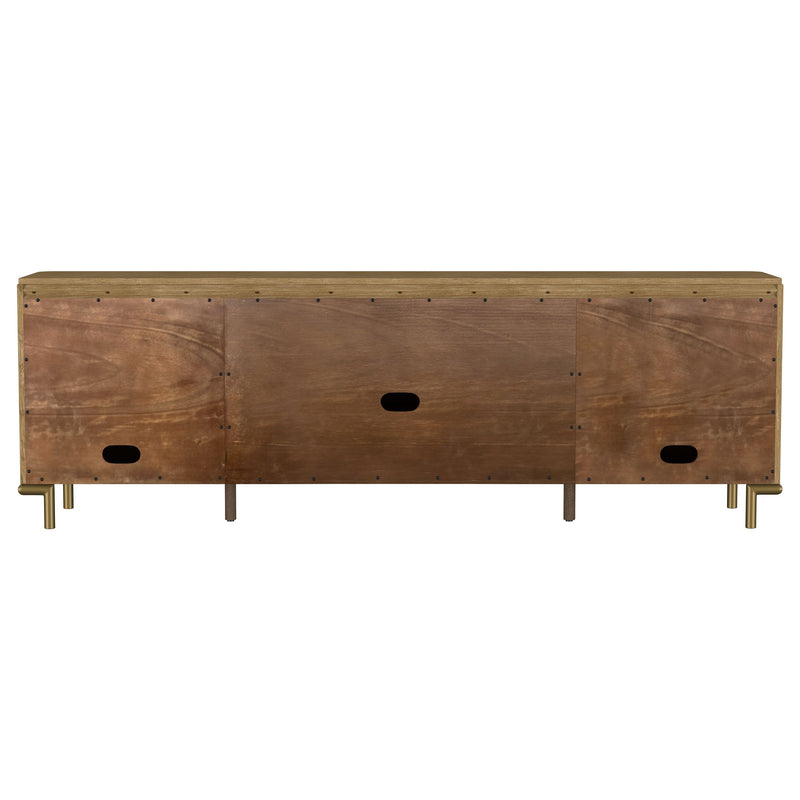 Arini Rattan Cane 2-door TV Stand Media Console