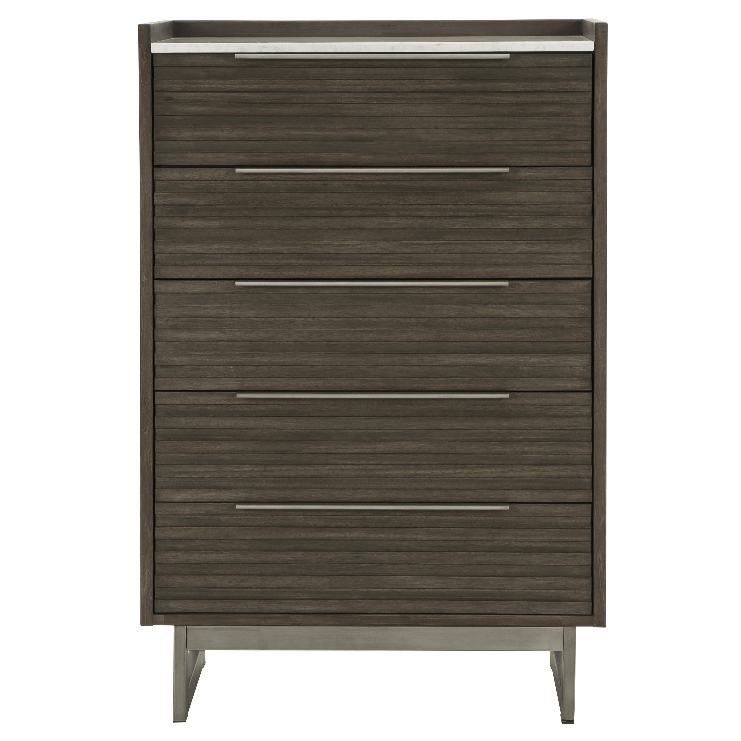 Diamond Modern Furniture Millennium Arkenton 5-Drawer Chest B786-46 IMAGE 3