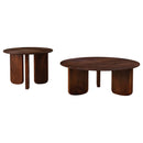 Dale  Solid Wood Coffee and End Table Set Brown