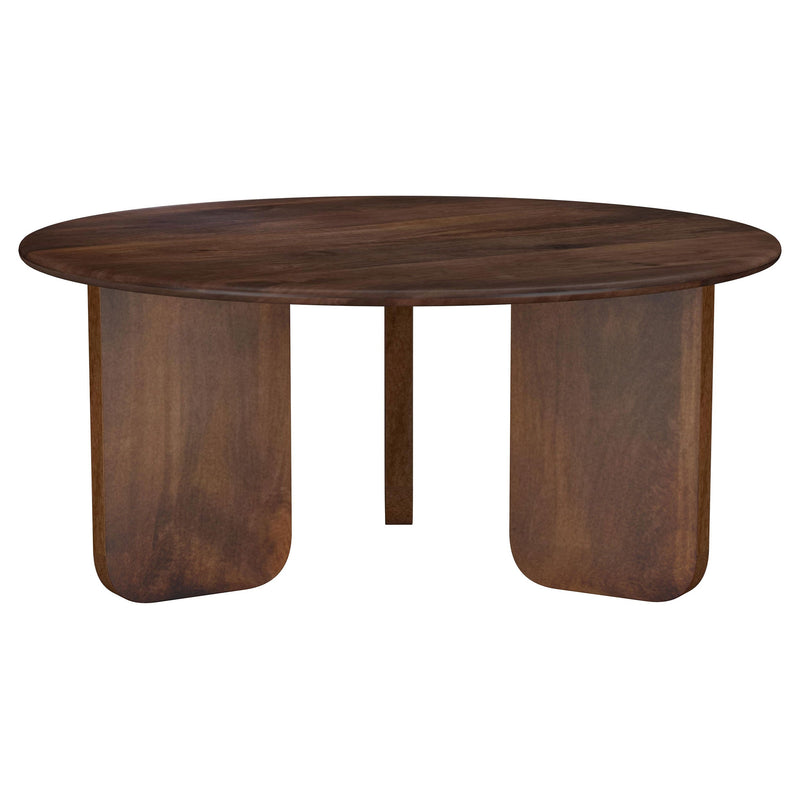 Dale  Solid Wood Coffee and End Table Set Brown
