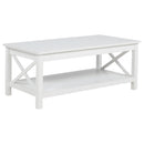 Skyview 44-inch Rectangular Lift Top Coffee Table White