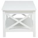 Skyview 44-inch Rectangular Lift Top Coffee Table White