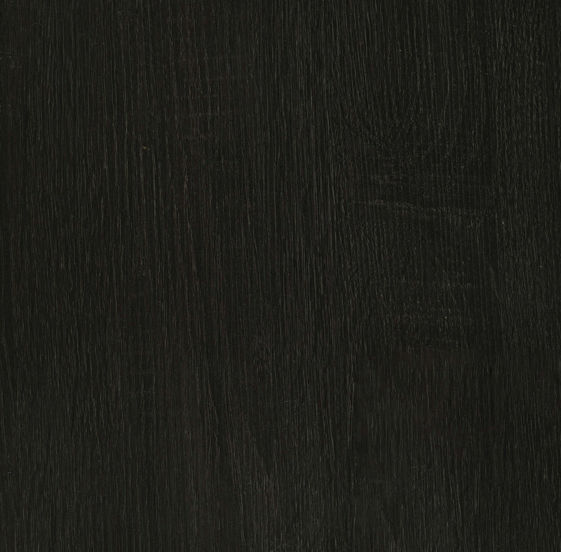 Dacre Round Engineered Wood Top Side End Table Dark Charcoal