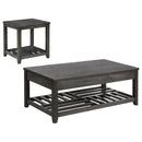 Cliffview  Lift Top Coffee and End Table Set Grey