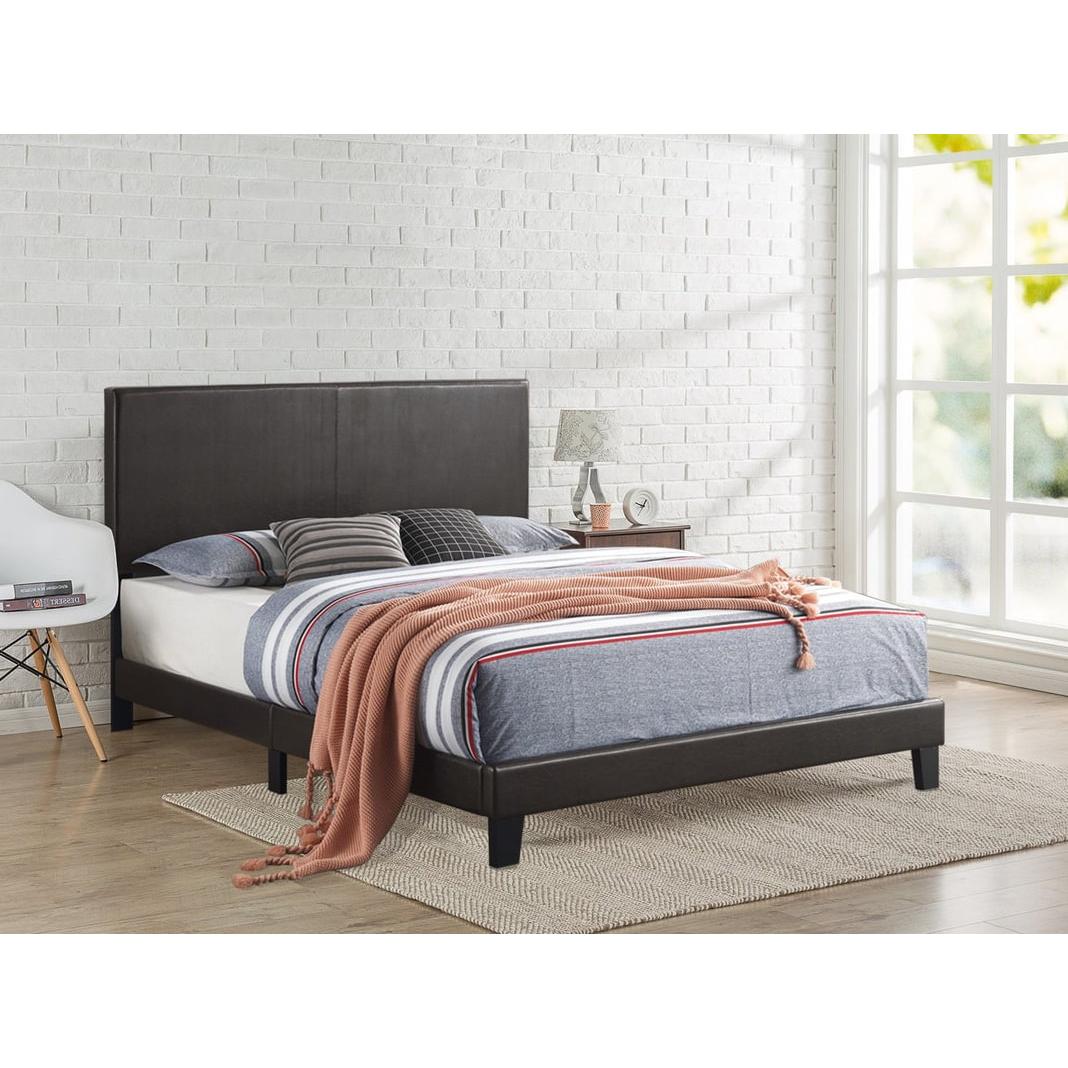 Happy Homes Full Upholstered Platform Bed 750PU Full Upholstered Platform Bed IMAGE 1