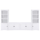 Laughlin  Entertainment Center TV Stand Dark Pine