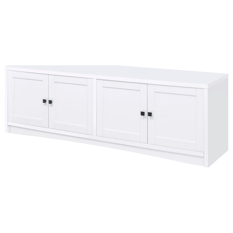Laughlin  Entertainment Center TV Stand Dark Pine