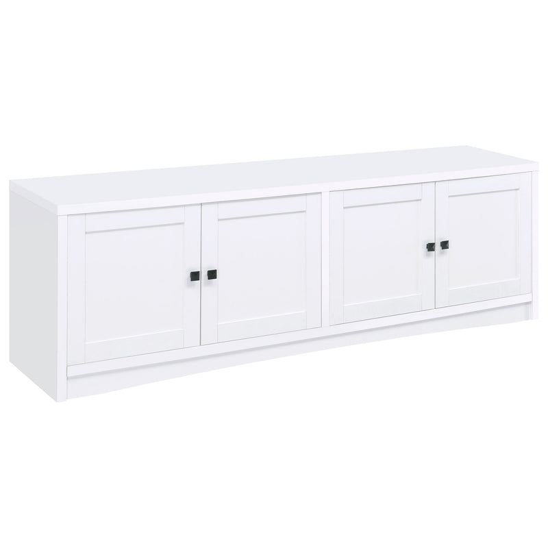 Laughlin  Entertainment Center TV Stand Dark Pine
