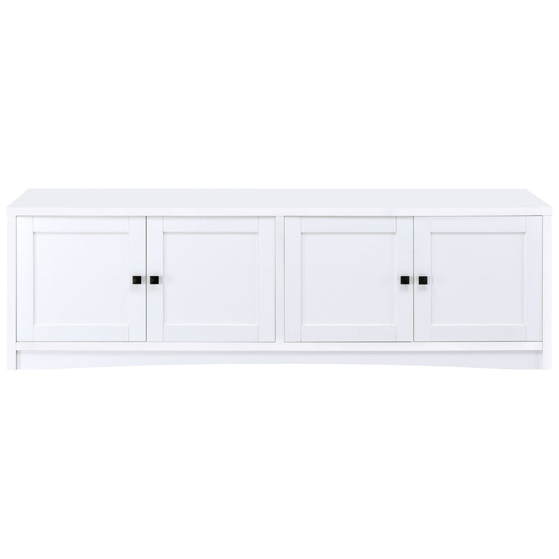 Laughlin  Entertainment Center TV Stand Dark Pine
