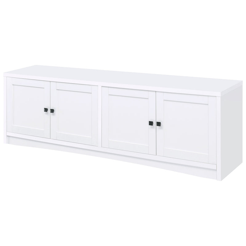 Laughlin  Entertainment Center TV Stand Dark Pine