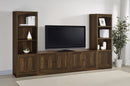 Laughlin  Entertainment Center TV Stand Dark Pine