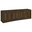 Laughlin  Entertainment Center TV Stand Dark Pine