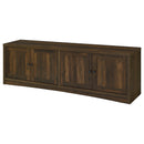 Laughlin  Entertainment Center TV Stand Dark Pine