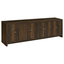 Laughlin  Entertainment Center TV Stand Dark Pine