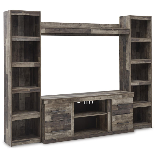 Signature Design by Ashley Derekson EW0200W6 4 pc Entertainment Center IMAGE 1