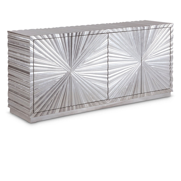 Meridian Silverton Silver Sideboard/Buffet IMAGE 1