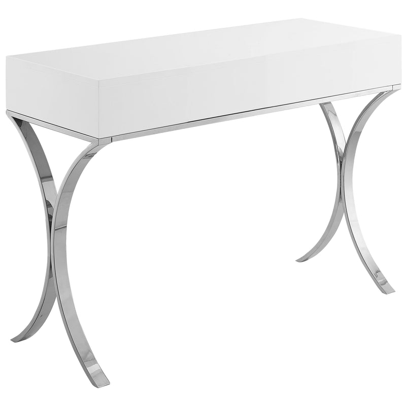 Meridian Monroe Chrome Vanity / Desk / Console IMAGE 5