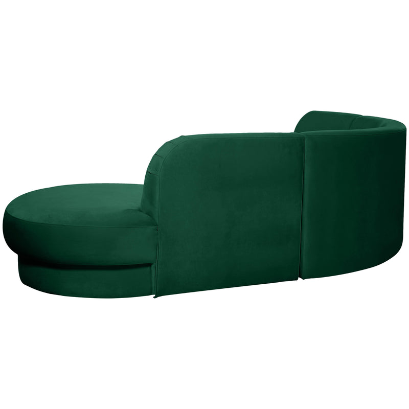 Meridian Rosa Green Velvet 3pc. Sectional (3 Boxes) IMAGE 7