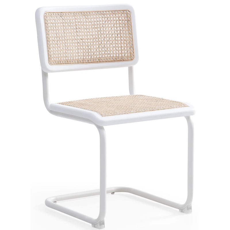 Meridian Kano White Powder Coating Dining Chair IMAGE 3