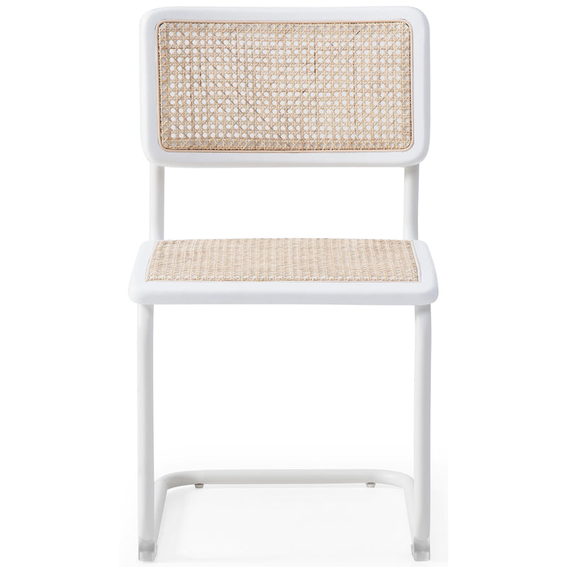 Meridian Kano White Powder Coating Dining Chair IMAGE 4