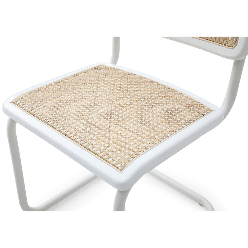 Meridian Kano White Powder Coating Dining Chair IMAGE 6