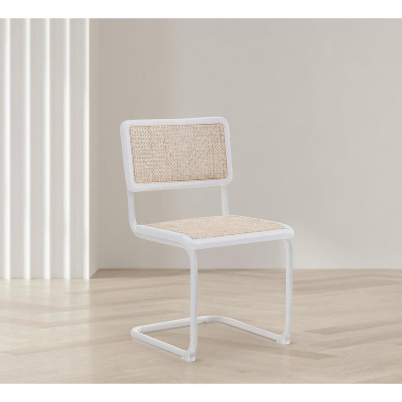 Meridian Kano White Powder Coating Dining Chair IMAGE 7