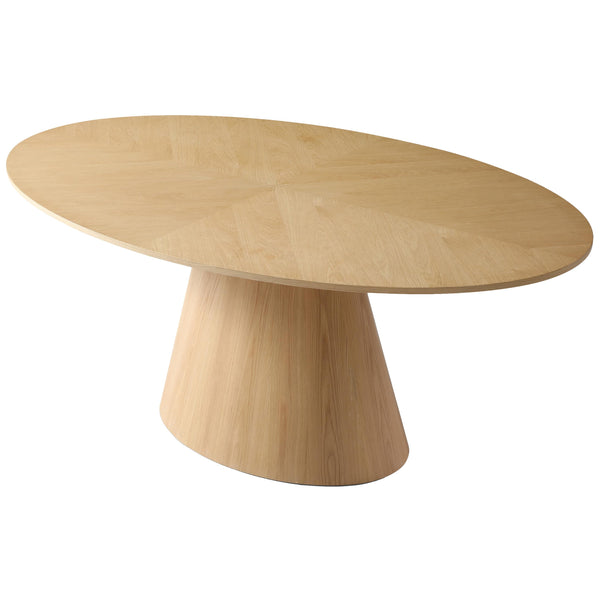 Meridian Gavin Natural Oak Dining Table IMAGE 1