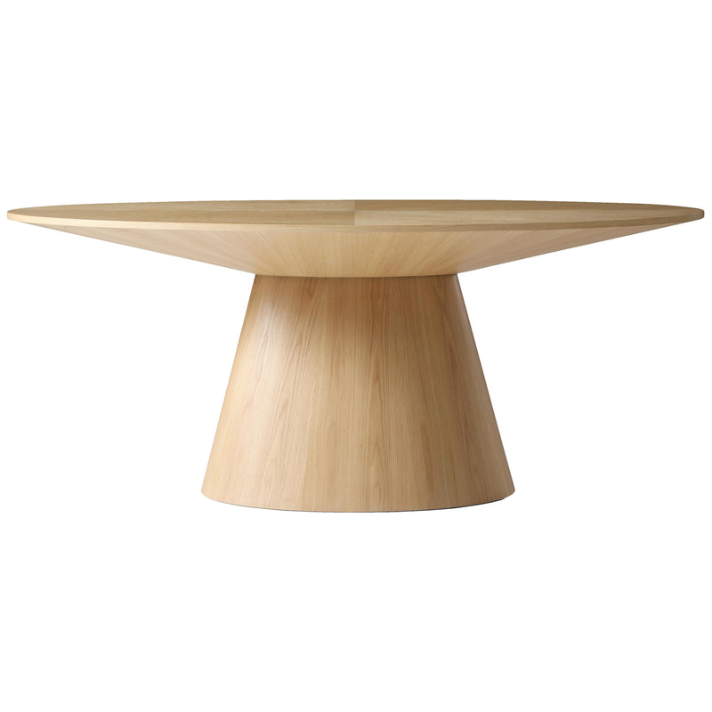 Meridian Gavin Natural Oak Dining Table IMAGE 3