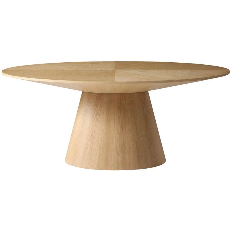 Meridian Gavin Natural Oak Dining Table IMAGE 4