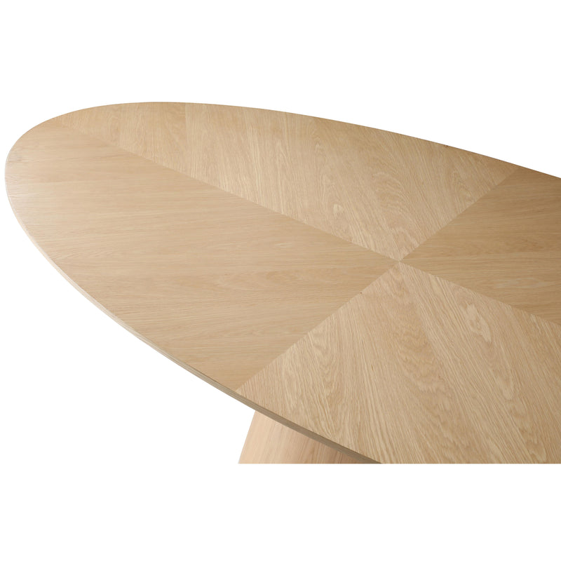 Meridian Gavin Natural White Oak Dining Table IMAGE 7