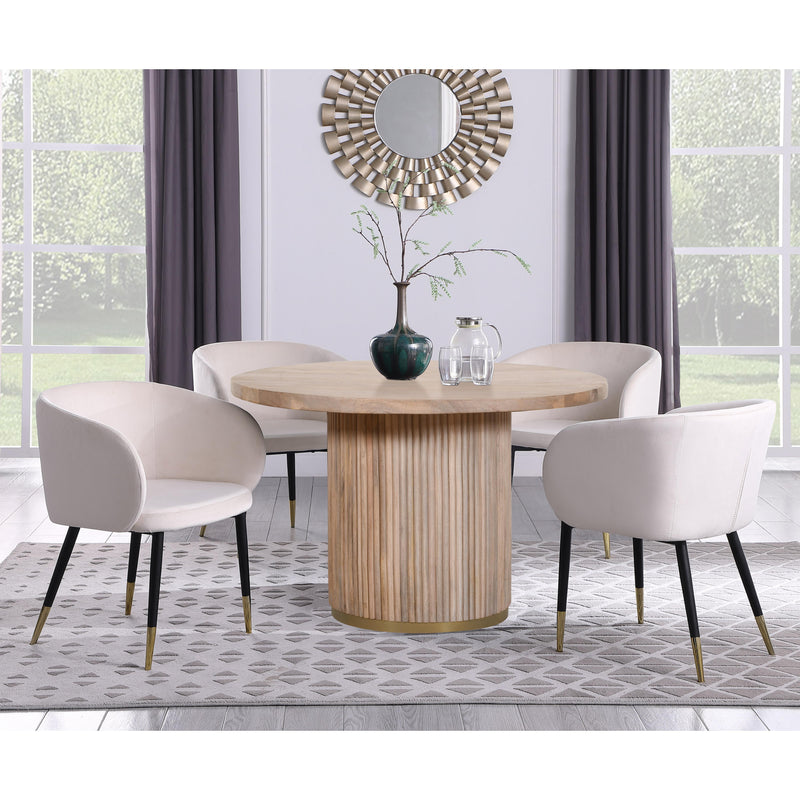 Meridian Oakhill Natural Dining Table IMAGE 2