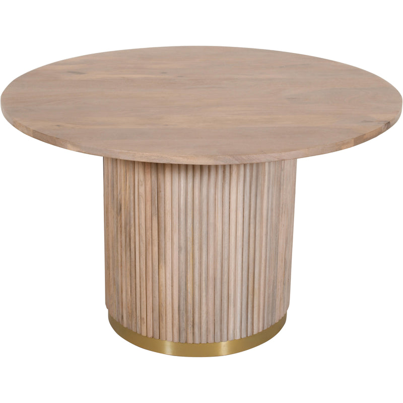 Meridian Oakhill Natural Dining Table IMAGE 3