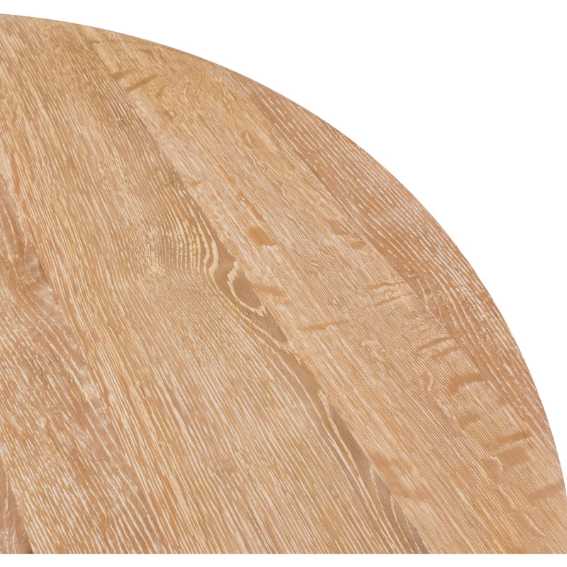 Meridian Linette White Oak Dining Table IMAGE 5