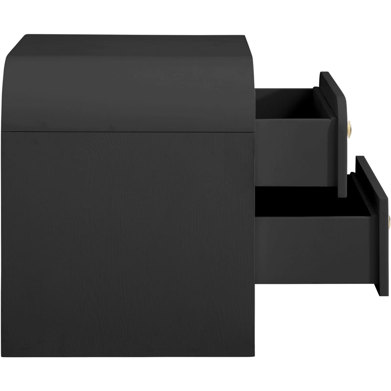 Meridian Artisto Black Night Stand IMAGE 4