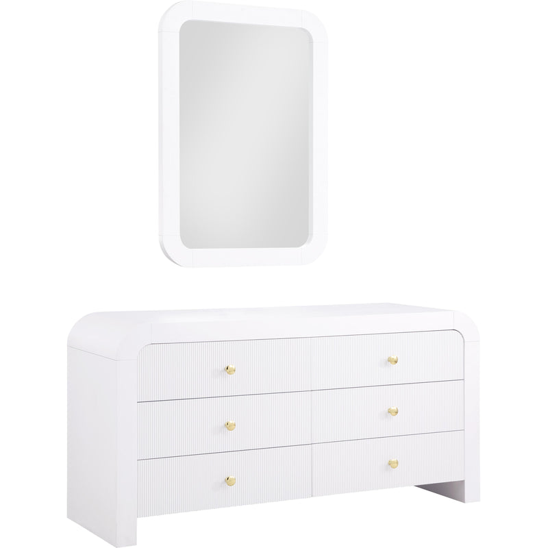 Meridian Artisto White Dresser IMAGE 4