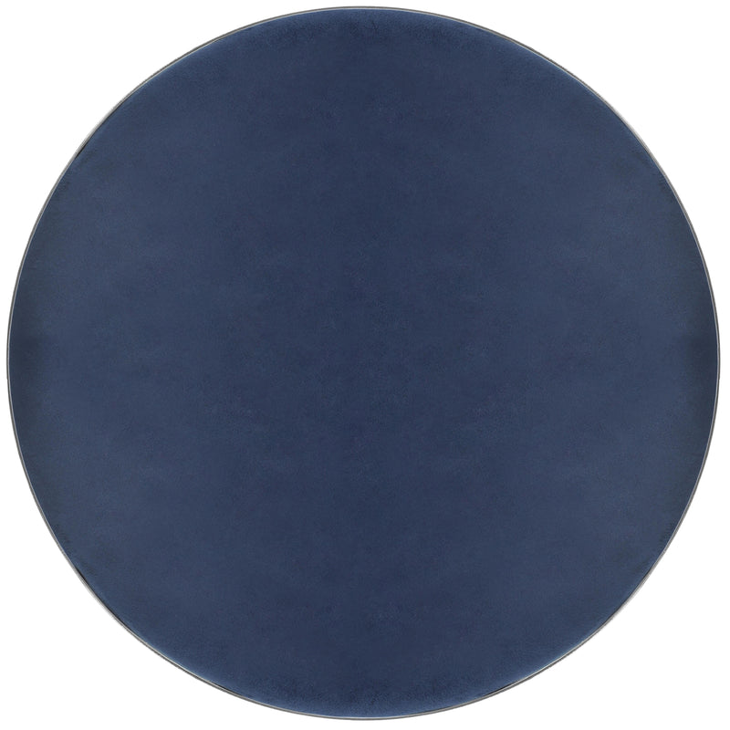 Meridian Brody Navy Velvet Adjustable Stool IMAGE 4