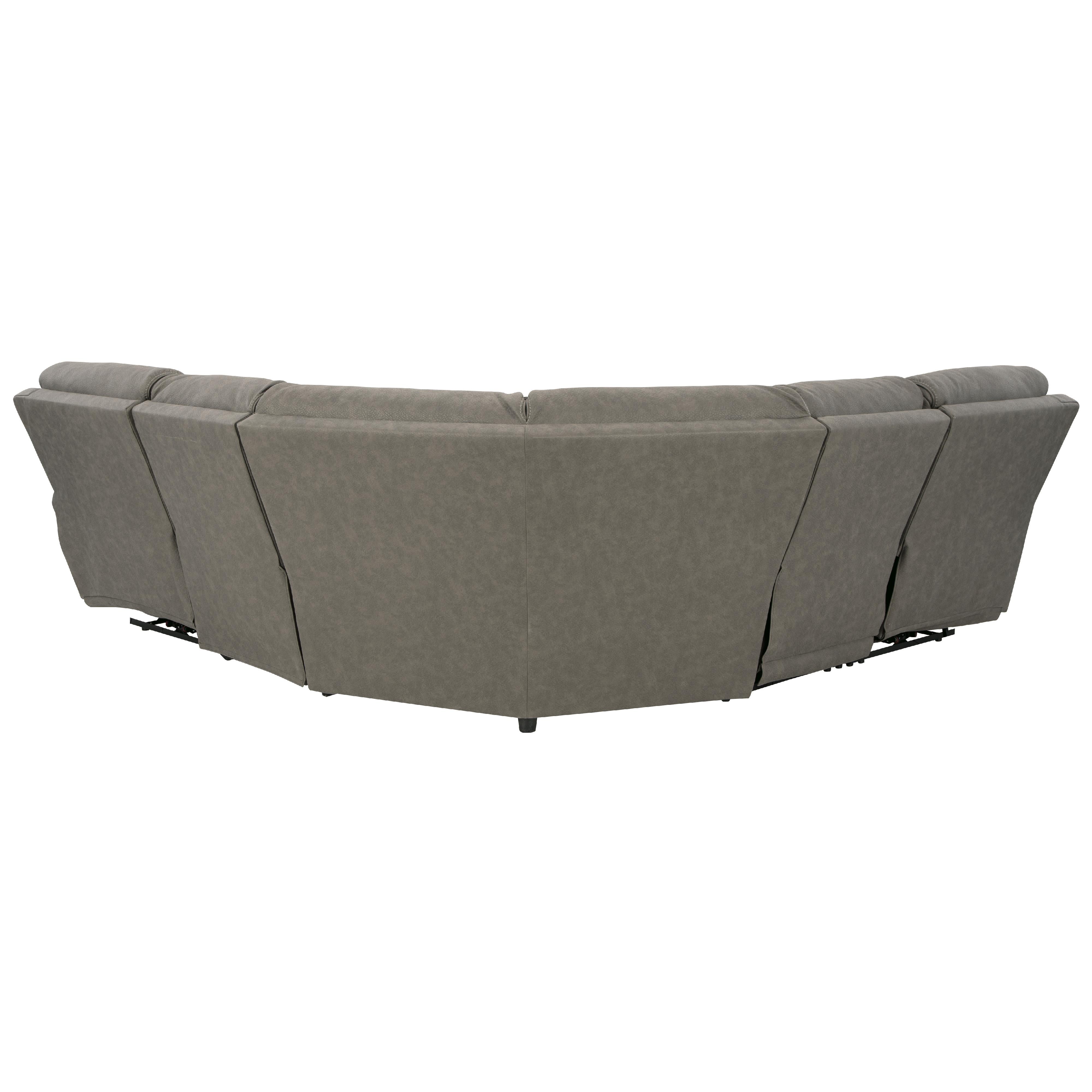 Signature Design by Ashley Starbot Power Reclining Leather Look 5 pc Sectional 2350158/2350131/2350177/2350146/2350162 IMAGE 3