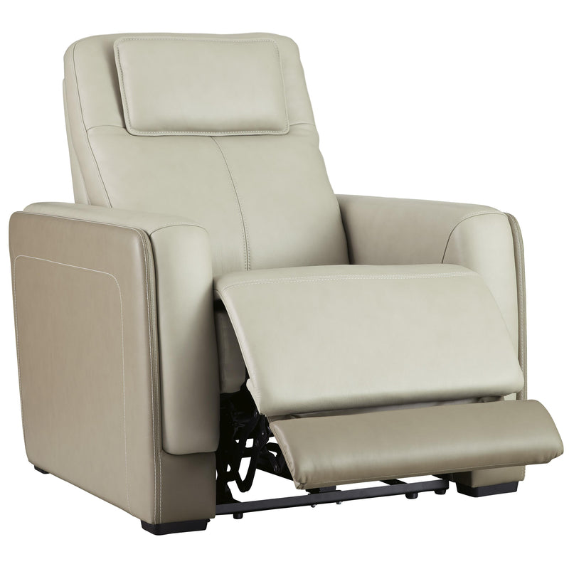 Signature Design by Ashley Battleville Power Leather Match Recliner U3070513 IMAGE 2